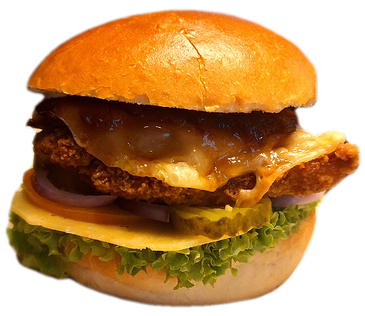 MUST TRY : Cheese & Onion burger