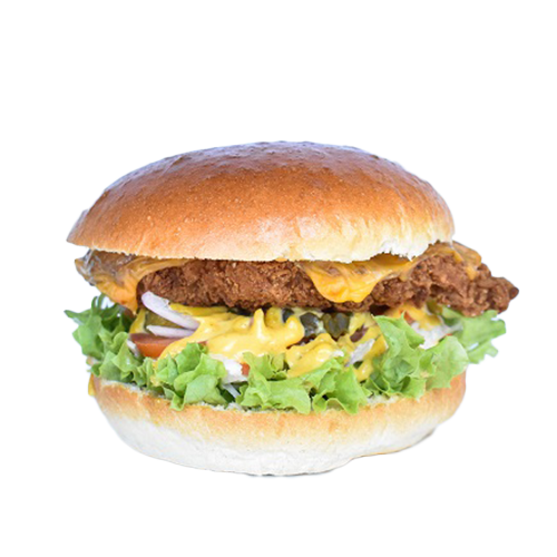 LB Chick'n burger