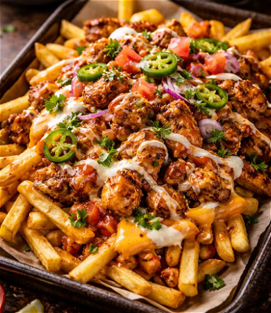 Loaded Frites Spicy Chicken