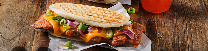 Panini mexicano (met satésaus)