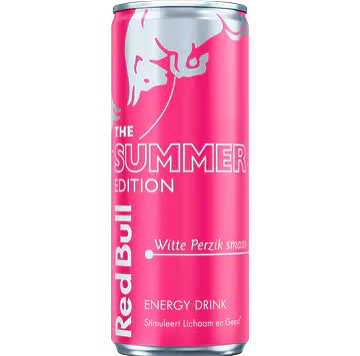Redbull witteperzik smaak