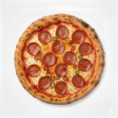 Pizza diavola picante