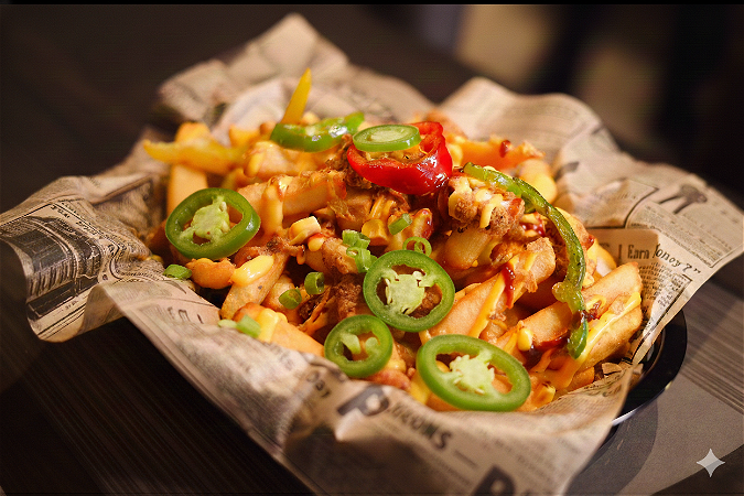 Loaded fries Mexican