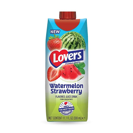Lovers aardbei watermeloen