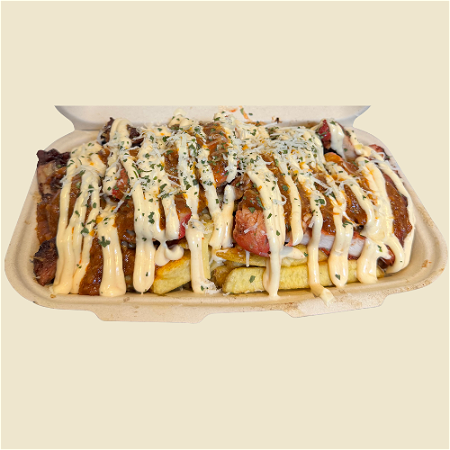 Loaded fries BBQ mix