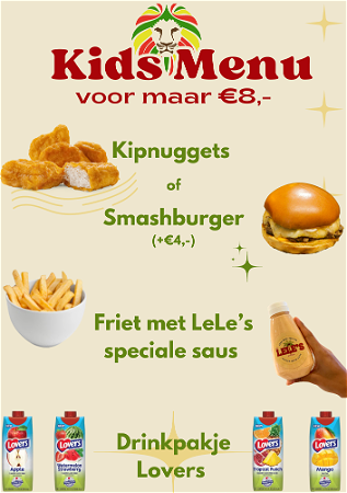 Kinder menu 