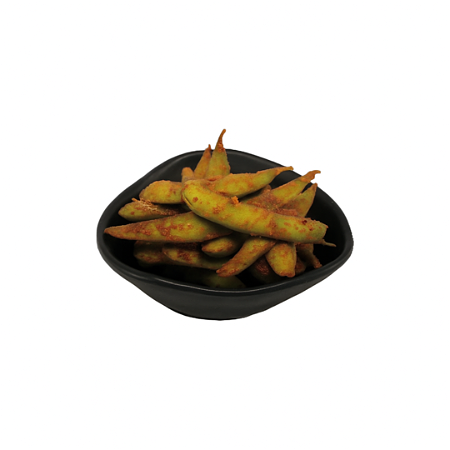 Spicy edamame