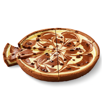 Cheesecake cacao chocolade