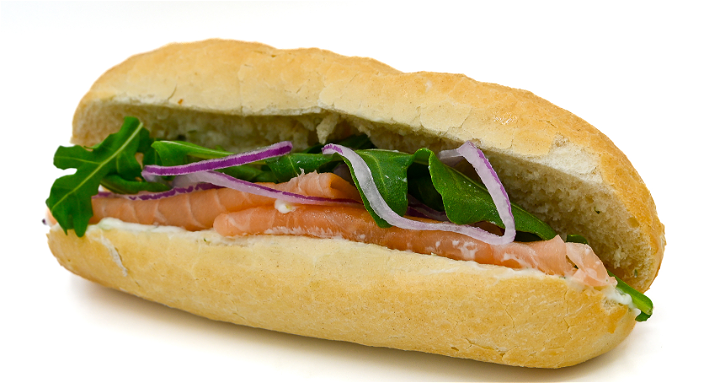 Broodje Zalm met Heksenkaas