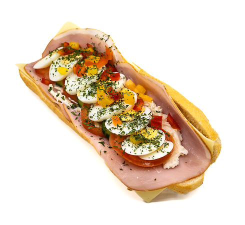 Broodje gezond met Kipkerrie salade