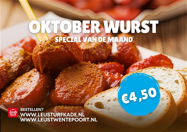 Nieuwe maandactie: Oktober wurst