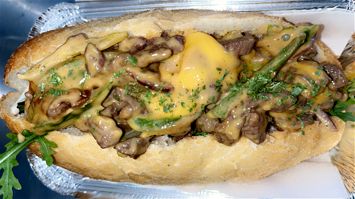 Broodje cheese steak