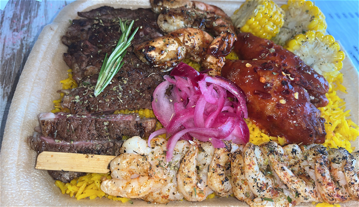 Summer plate 