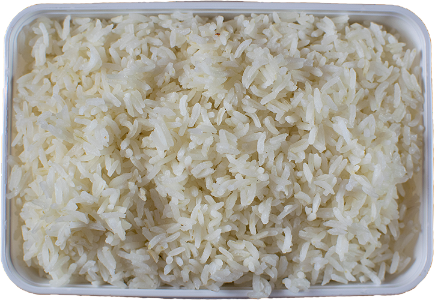Witte rijst groot