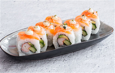 Zalm California Roll 8ST