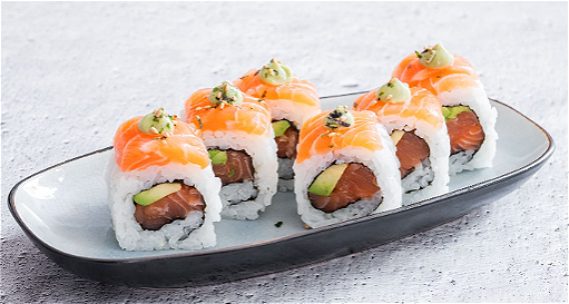 Zalm Sashimi Roll 8st