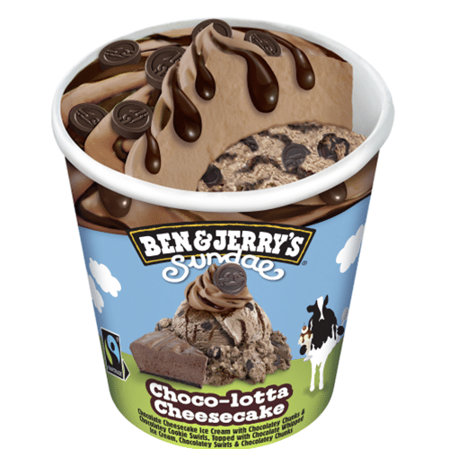 Ben & Jerry's Choco-lotta Cheesecake Sundae 427ml
