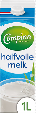 pak half volle melk