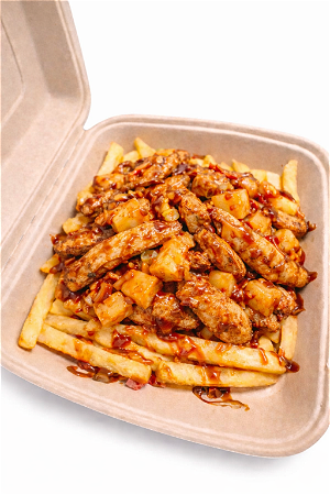 Loaded fries hete kip