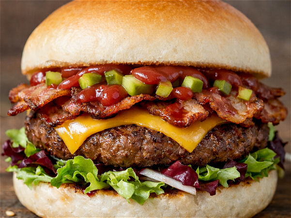 Bacon cheeseburger