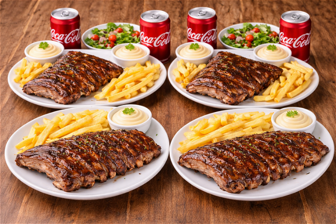 Sparerib familie menu