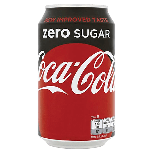 Coca Cola zero blikje