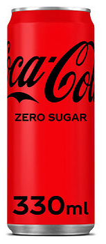 coca cola zero blik 330 ml
