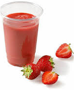 Smoothie aardbei
