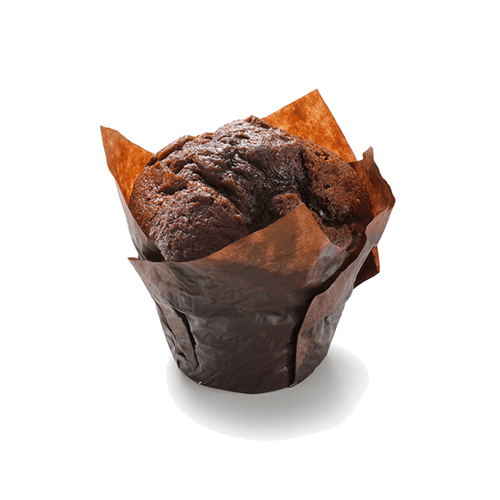 Muffin dubbel chocola