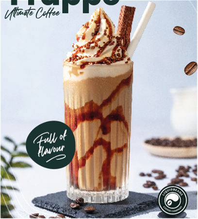 Frozen Coffee Frappe Salted Caramel