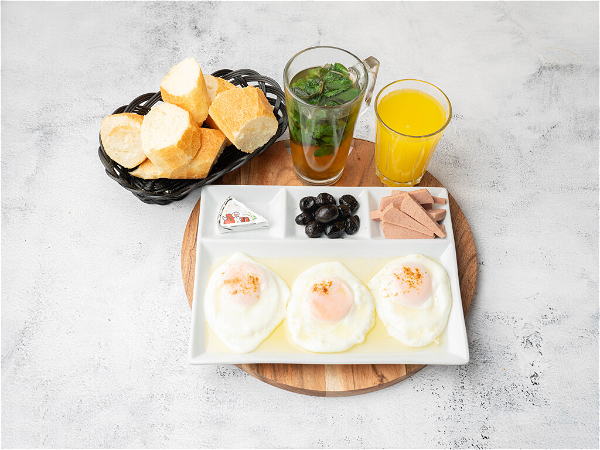 Marokkaans ontbijt 3 eieren