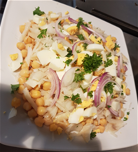 Salada Bacalhau c/Grao