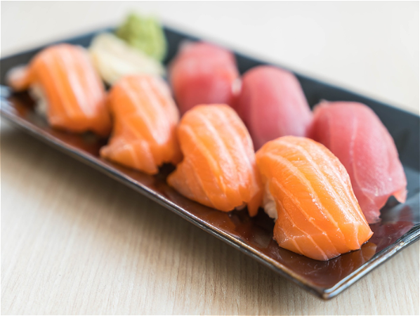 Nigiri ZalmTuna