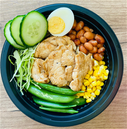 Koreaanse Kip Noodle Bowl