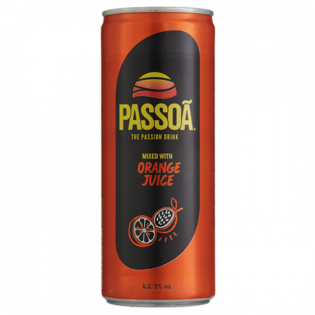 Passoa Orange Juice Mix 25CL (5% Alcohol)