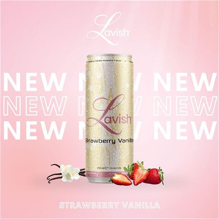 Lavish Strawberry Vanilla 250ml