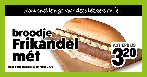 Broodje  v/d maand 