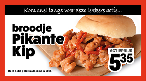 Broodje  v/d maand 