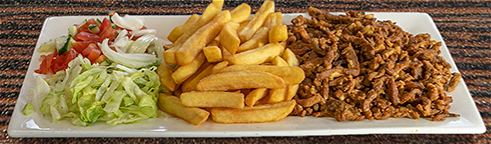 Shoarma schotel