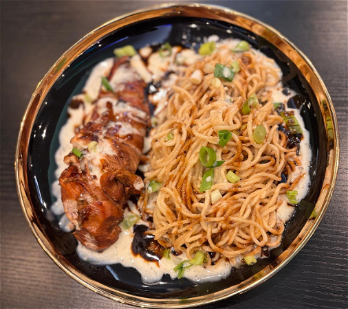 Spaghetti met kipfilet 