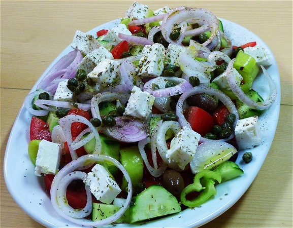 Griekse salade klein