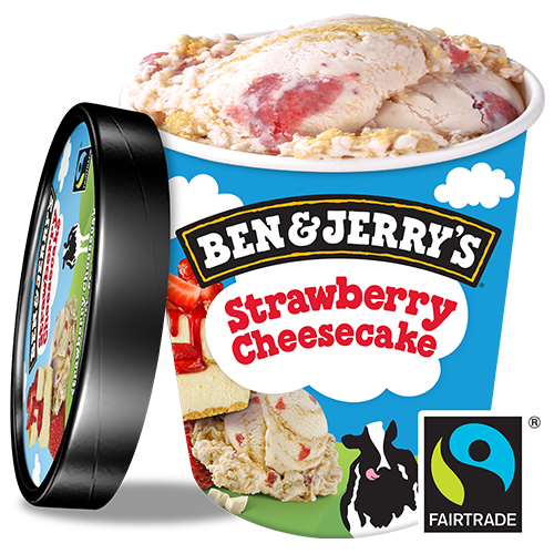 Ben & Jerry's Strawberry Cheesecake 500ml