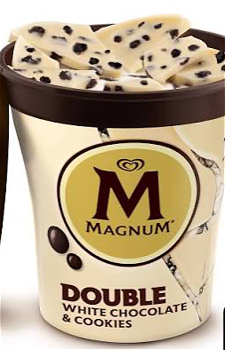 Magnum Double 440ml white chocolate 