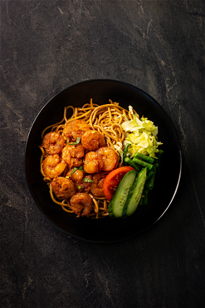 Bami Garnalen groot