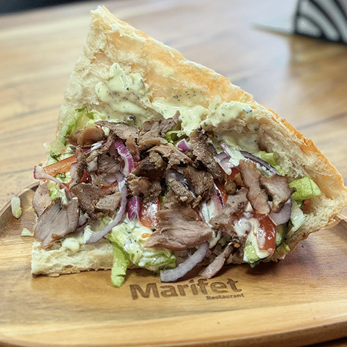 Broodje döner lams