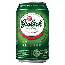 Blikje grolsch