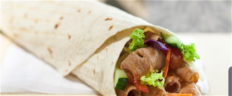 Kipdöner wrap