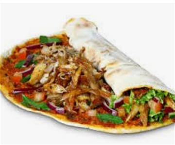 Lahmacun shoarma en sla