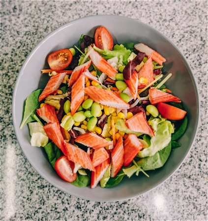Surimi salade (Krab stick salade)