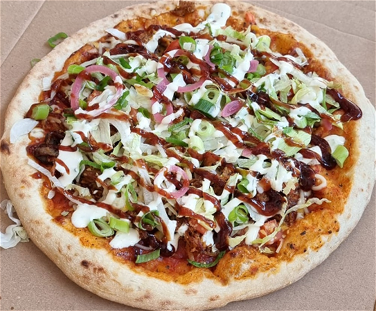 Pizza pulled pork